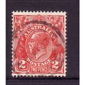AUSTRALIA 1931 SG 127 2d GOLDEN SCARLET FINE USED