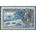 Cayman Islands 1935 SG101 2 1/2d Black & Blue M...