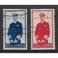 NORWAY 1952 80th BIRTHDAY KING HAAKON VII SET 2...