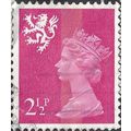 SCOTLAND, Queen Elizabeth II, Machin, pink 1971, 2½p, #5