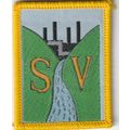 Scout Badge Wales - Swansea Valley - Black Back...