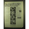 1970 Allstate Insurance Ad - Strange Balloon In...