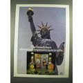 1980 Benedictine and B&B Liqueur Ad - Impressiv...