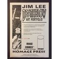Jim Lee's Deathblow Art Portfolio, numbered & f...