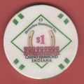 Horseshoe. $! Casino Chip. Hammond, IN. I43.