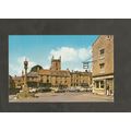 Postcard Gloucestershire Stow on the wold Marke...