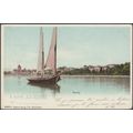 Ouchy, Vaud, 1903 - Burgy CPA - A Bord "La Suisse"