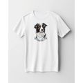 COLLIE DOG PRINTED T SHIRT -SUBLIMATION T SHIRT...
