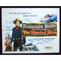 TEN WANTED MEN (1954) Vintage U.S. Half Sheet *...
