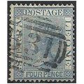 Sierra Leone 1883 SG26 4d Blue Wmk Crown CA Goo...