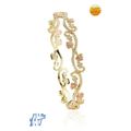 CLOGAU GOLD 9ct Gold Bangle with Diamonds BNIB ...