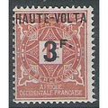 HAUTE-VOLTA N° T10 YVERT NEUF * ( MLH )