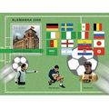 GUINE BISSAU 2004 SHEET MNH FOOTBALL GERMANY FU...