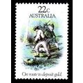 Australia 1981 Gold Rush Deposit 22c MNH Stamp..