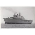 HMS Invincible Navy Military War Ship Vintage P...