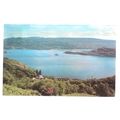 THE KYLES OF BUTE, SCOTLAND used vintage postca...