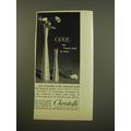 1961 Christofle Cardinal Vases Advertisement - ...
