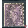 GB stamps 1941-42 KGV1 -3d pale violet SG490 pe...