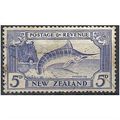 New Zealand 1935 SG563 5d Ultramarine Fine Used ..