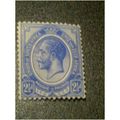 South Africa KGV 1913 2½d Bright Blue Mounted M...