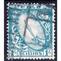 Ireland 1923 Sg82 1 shilling light blue wmk 10,...