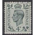 SG Q19: 4d. grey-green Definitive Stamp: King G...