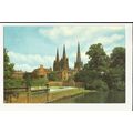 Staffordshire LICHFIELD Cathedral Postcard by P...