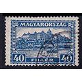 Hungary 1927 Palace Budapest 40f Used Stamp