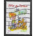 FRA 2002 46c 'STAMP DAY' FINE USED (EBID60-974)