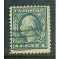 Used 498 1c George Washington Fine A10530