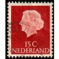 Netherlands 1953 Queen Juliana 15c Used Stamp
