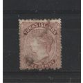 TurksIsland.SG62 1d Crimson-Lake.Variety Unchec...
