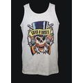 Guns'n'roses T-shirt Vest Grey Medium 1980s Met...