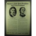 1920 Republican RNC Ad - Mother of Harding & Co...