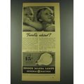 1936 General Electric Edison Mazda Lamps Ad - Trouble?
