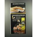 1983 Johnson Wax Lemon Pledge Ad - Dry Dusting