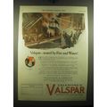 1921 Valentine's Valspar Varnish Stain Ad - Val...