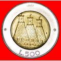 COINAGE 1972-1987 BI-METALLIC: SAN MARINO ★ 500...