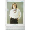 Vintage: Littlewoods 8532 lacy V neck cardigan,...