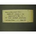 1959 WBNS-TV TV Station Advertisement - Memo to Morse Int'l. (N.Y.)
