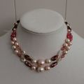 Vintage 2 Strand Bead Necklace