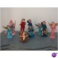 Vintage Nativity People Christmas Figures Made ...