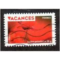 FRA 2009 (56c) 'VACANCES - POPPY' FINE USED (EB...