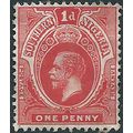 Southern Nigeria 1912 SG46 1d Red Mounted Mint ...