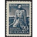 Mi 673 b: 20 L. deep blue/cream Centenary of th...