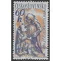 Mi 1277: 60 h. ultramarine/salmon Marionettes: ...