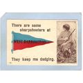 Rhode Island West Barrington Pennant Card There...