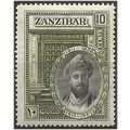 Zanzibar 1936 SG323 10c Black & Olive-Green Mou...