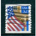 Used 2913 32c U.S. Flag Over Porch Fine CNS 444...
