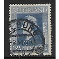 NETHERLANDS 1944 QUEEN WILHELMINA 12 1/2c BLUE ...